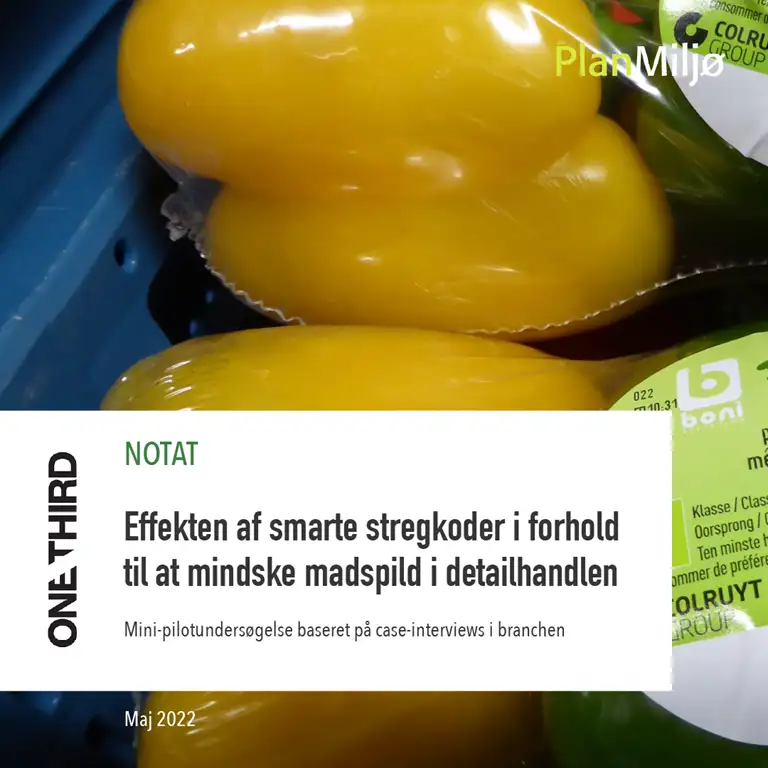 Effekten af smarte stregkoder i forhold til at mindske madspild i detailhandlen