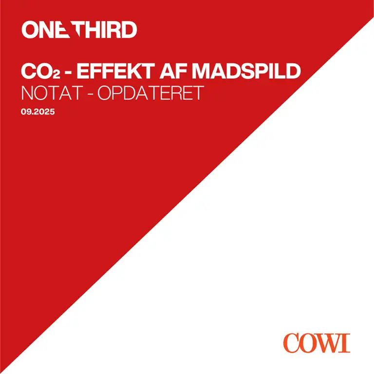 Konsekvenser ved madspild - opdaterede økonomiske data